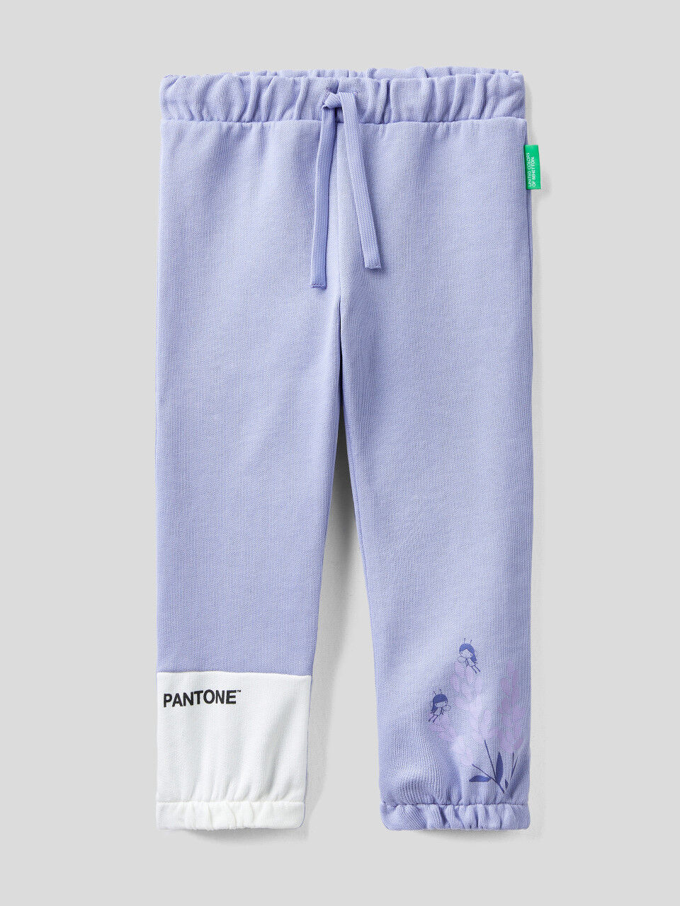 BenettonxPantone™ lilac joggers with print
