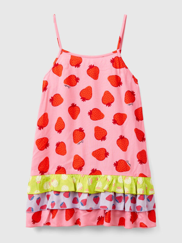 Dress with fruit pattern Junior Girl