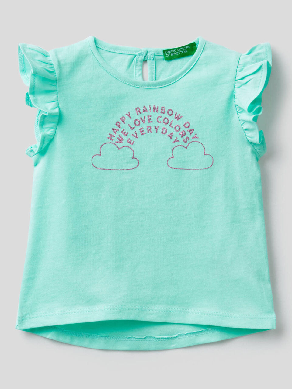 T-shirt with cap sleeves image number 1