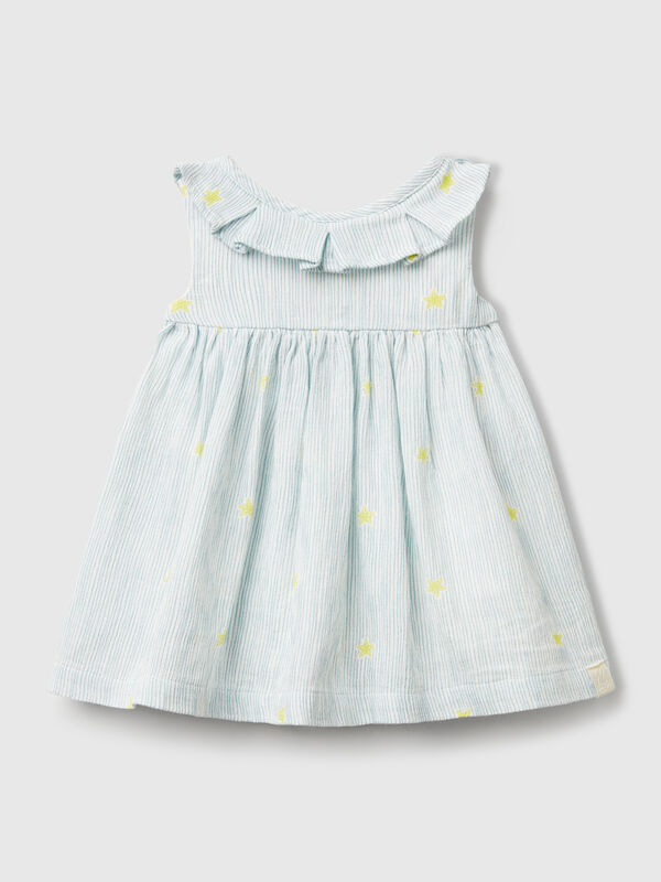 Dress with ruffled collar New Born (0-18 months)