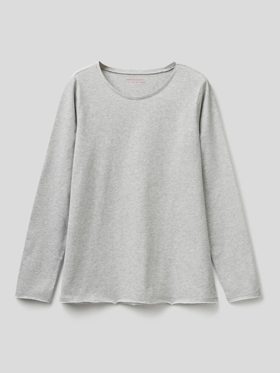 Long sleeve t-shirt in 100% cotton image number 1