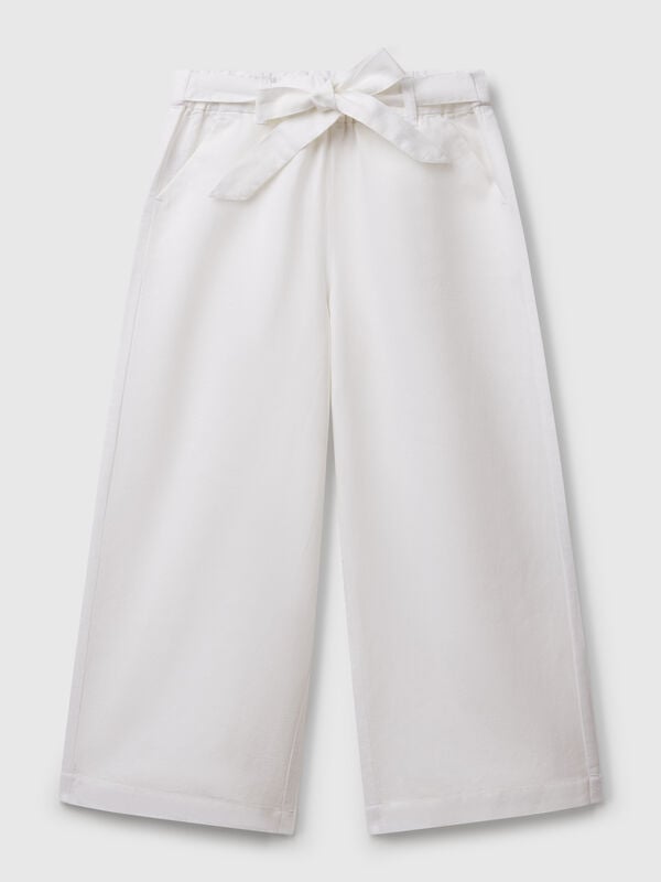 Trousers with sash Junior Girl