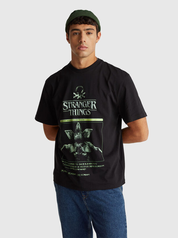 T-shirt with Stranger Things print Men
