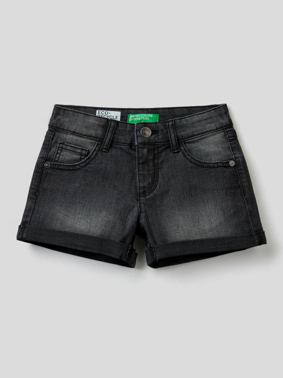 Shorts in stretch cotton image number 1