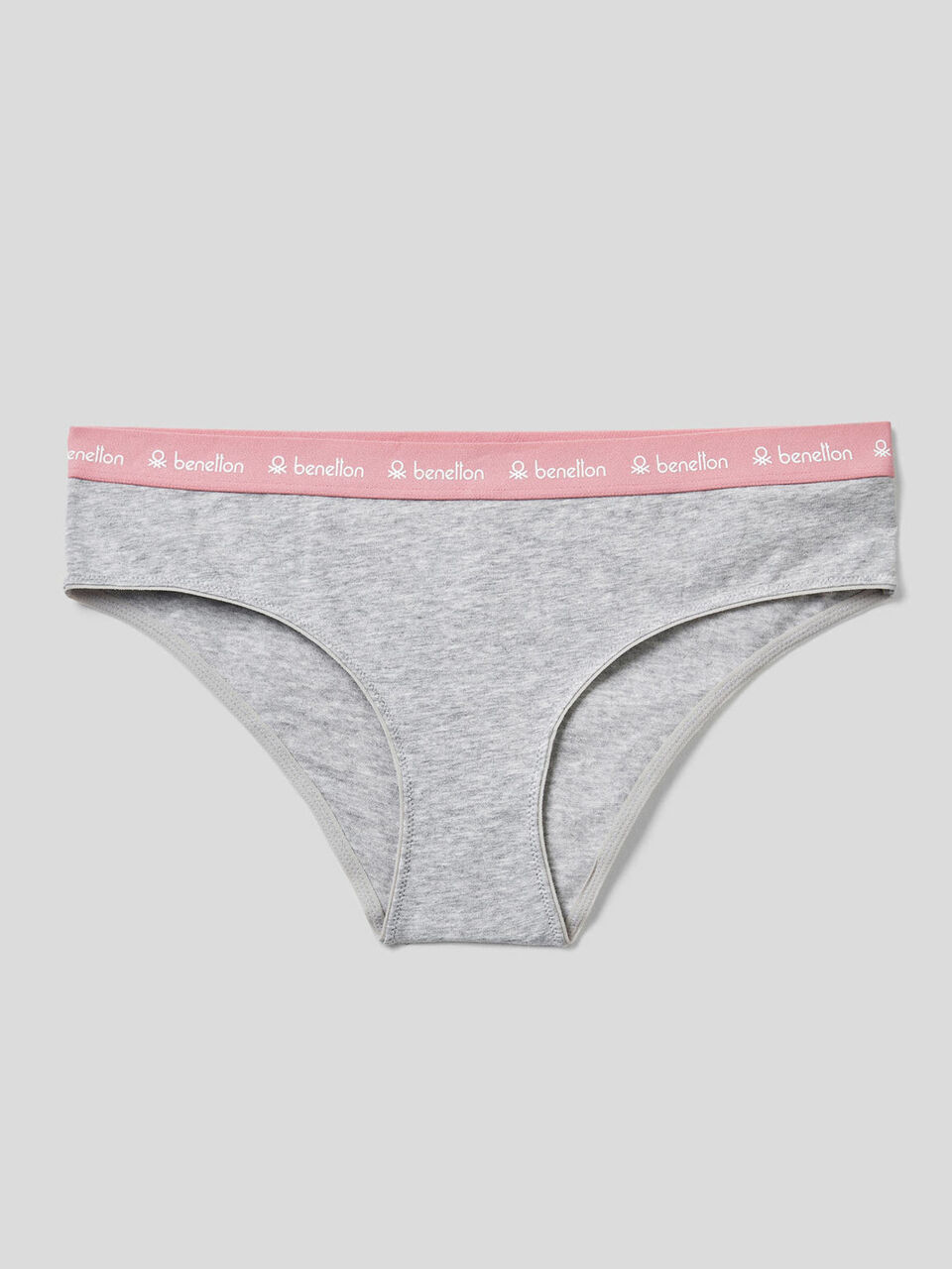 High-rise underwear in organic cotton image number 1