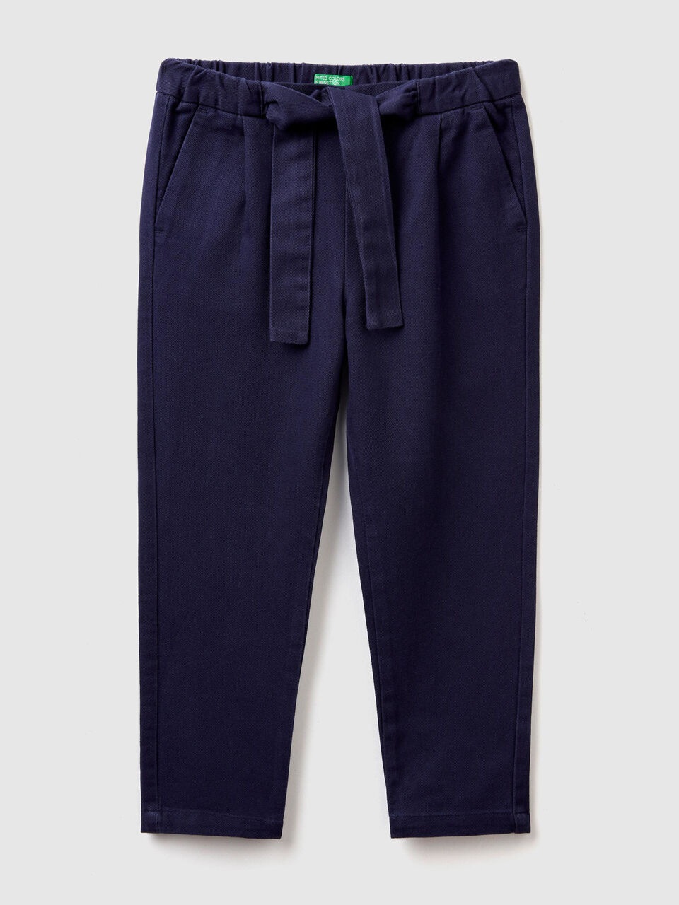 Soft trousers with belt image number 1