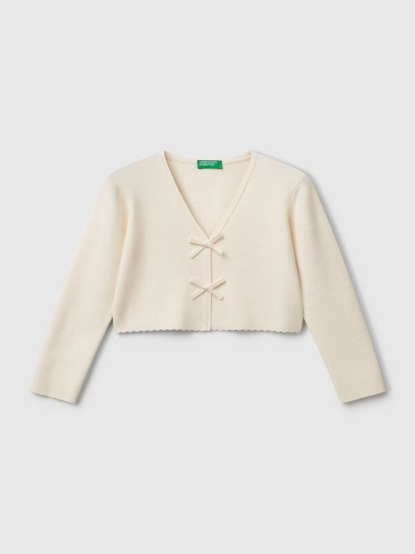 Cardigan with bows Junior Girl