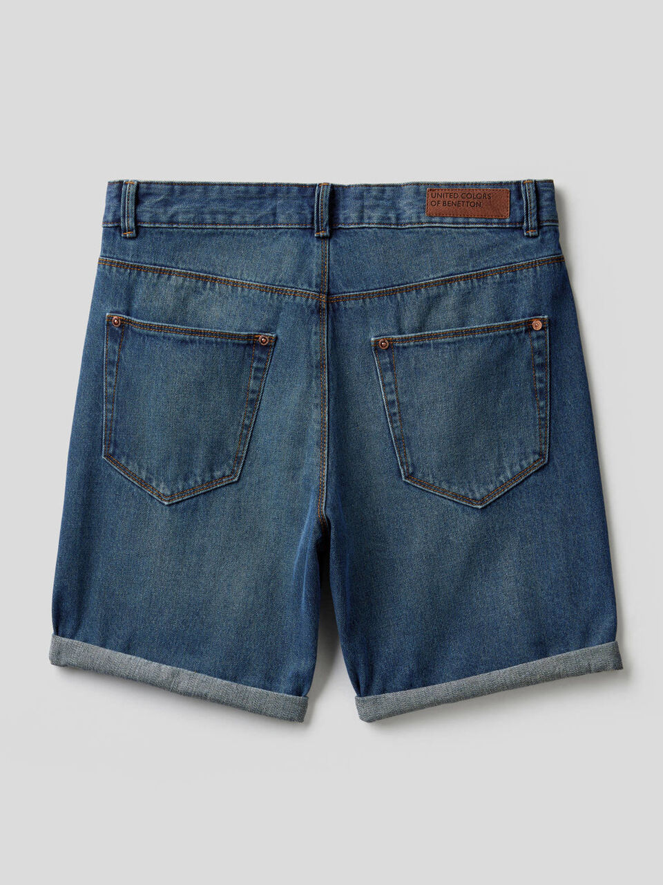 Bermudas in 100% cotton denim image number 2