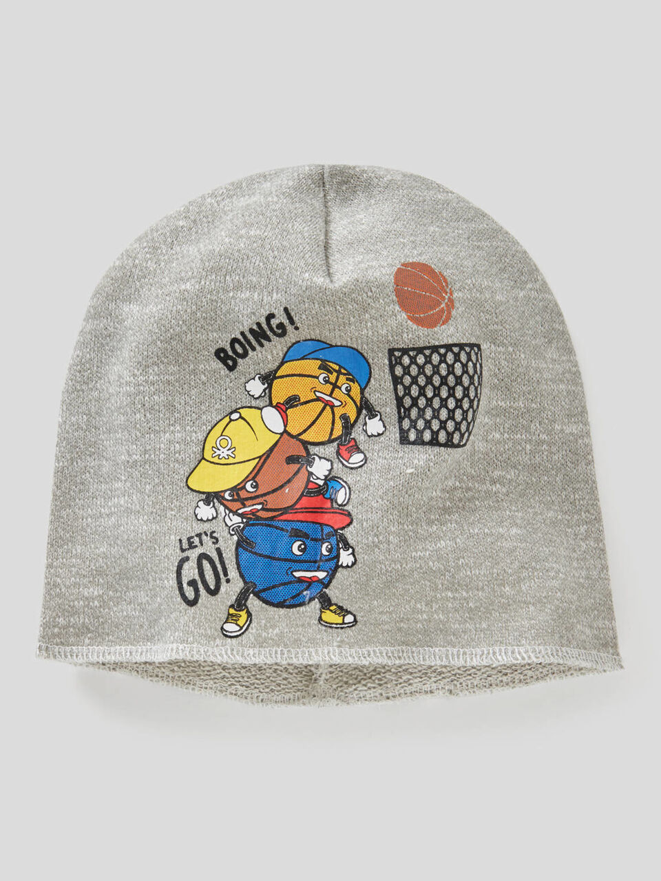 Cap in sweat fabric with print image number null