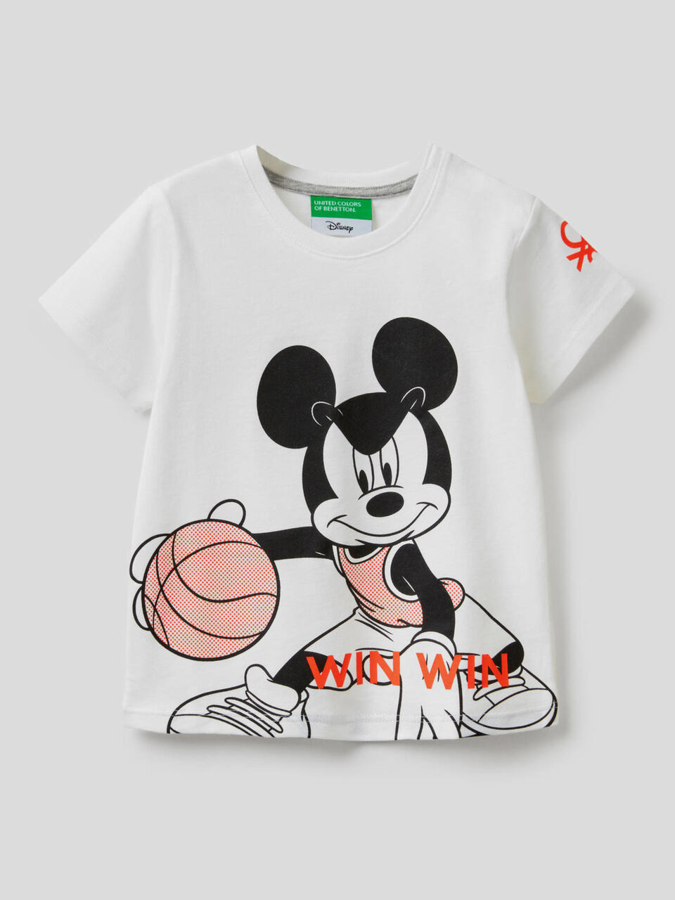 100% cotton t-shirt with Disney print image number 1