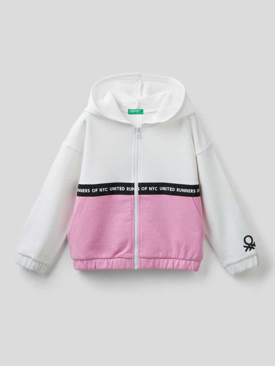 Color block hoodie image number 1