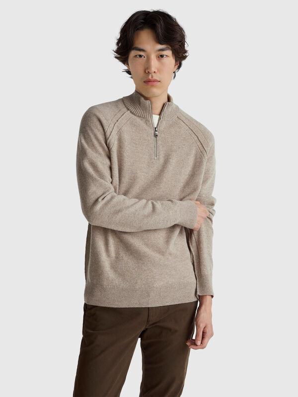 Turtleneck in pure Merino wool Men