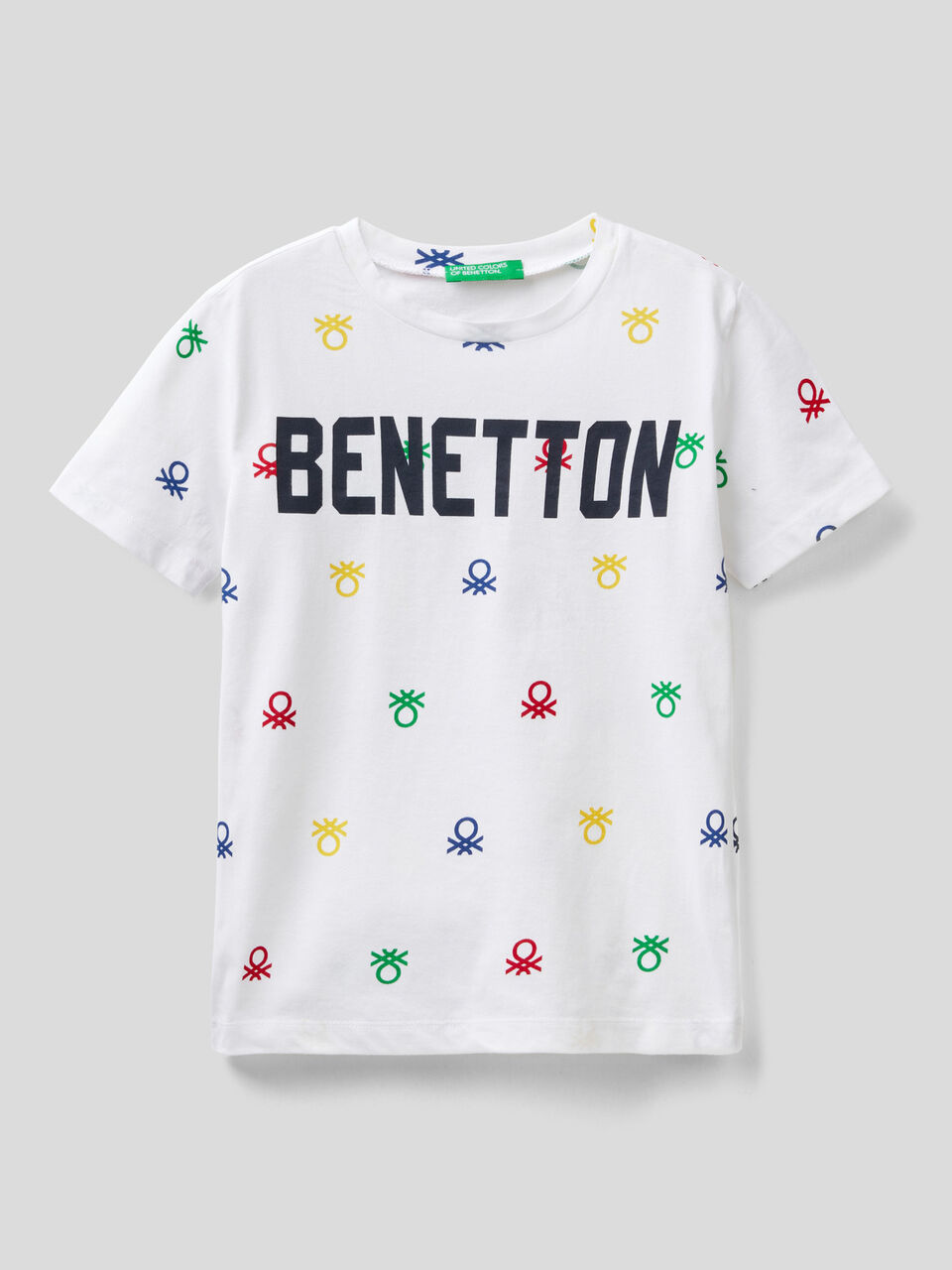 Short sleeve t-shirt with logo image number 1