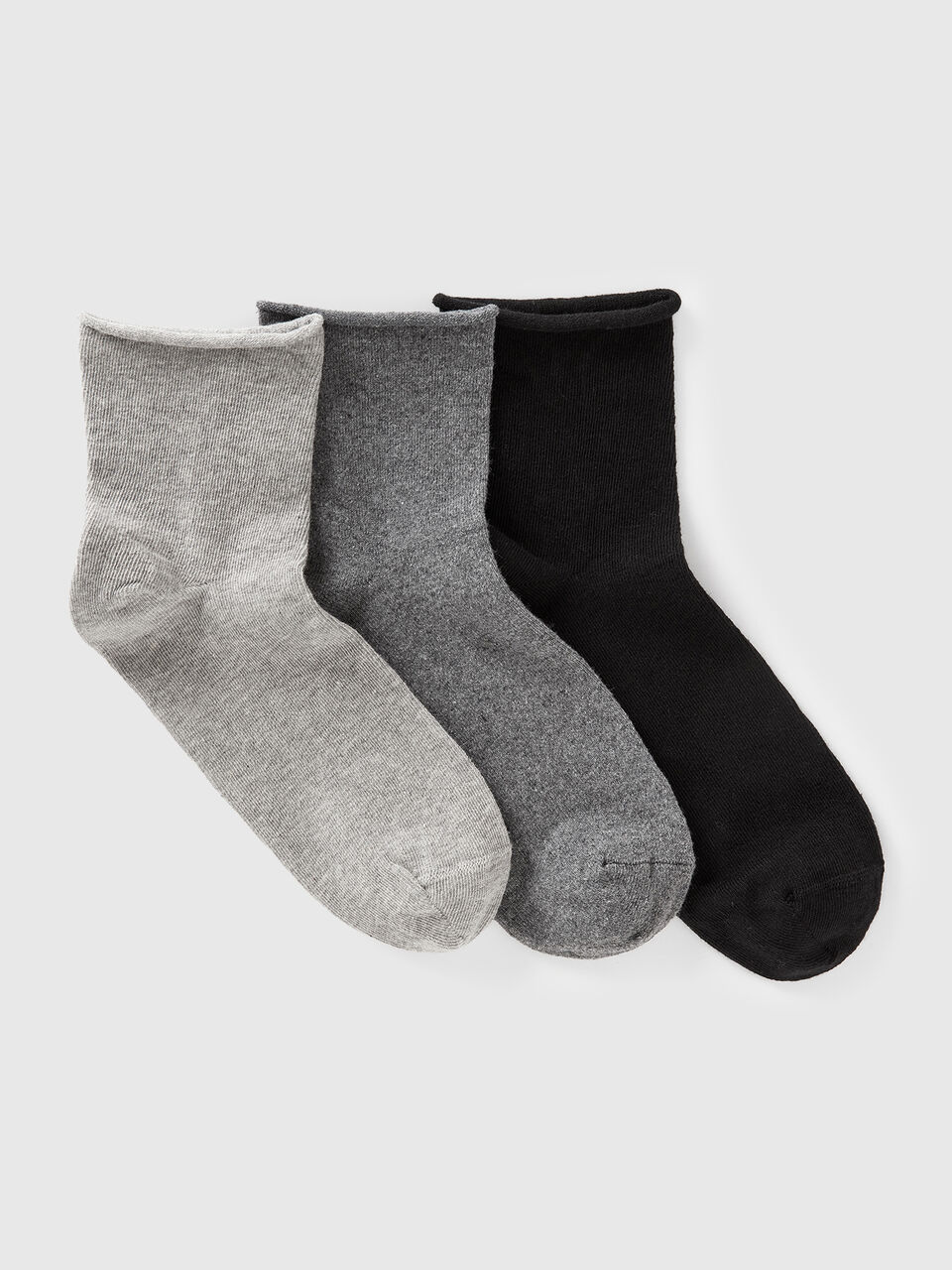 KNITTED SOCKS 3 PAIR Women image number 1