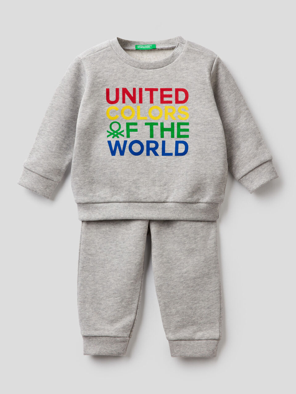 Sweat tracksuit in organic cotton image number 1