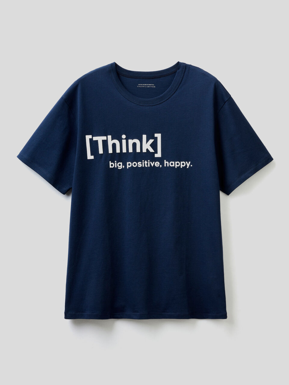 Printed t-shirt in pure organic cotton image number 1