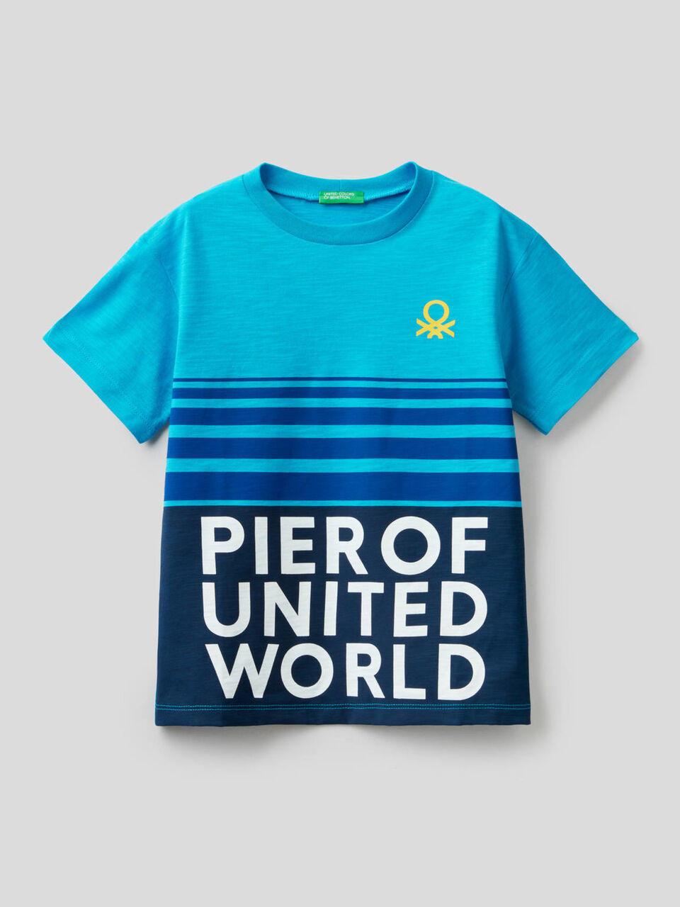 Cotton t-shirt with print image number 1