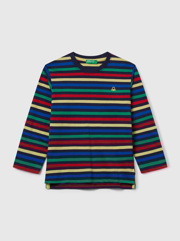 Long sleeve striped t-shirt Junior Boy