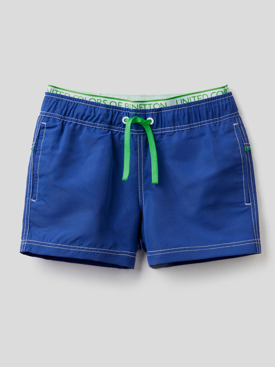 Swim trunks with neon details image number 1