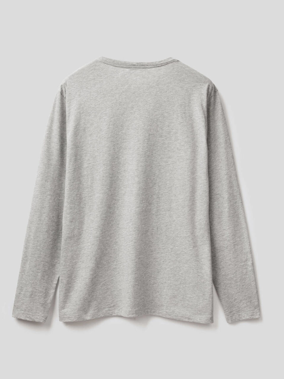 Long sleeve t-shirt with logo print image number 2