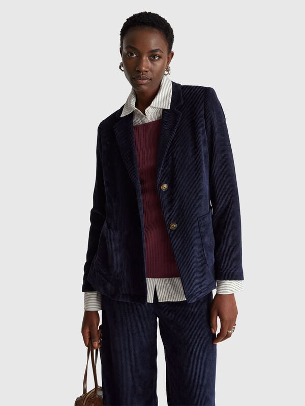 Corduroy blazer Women