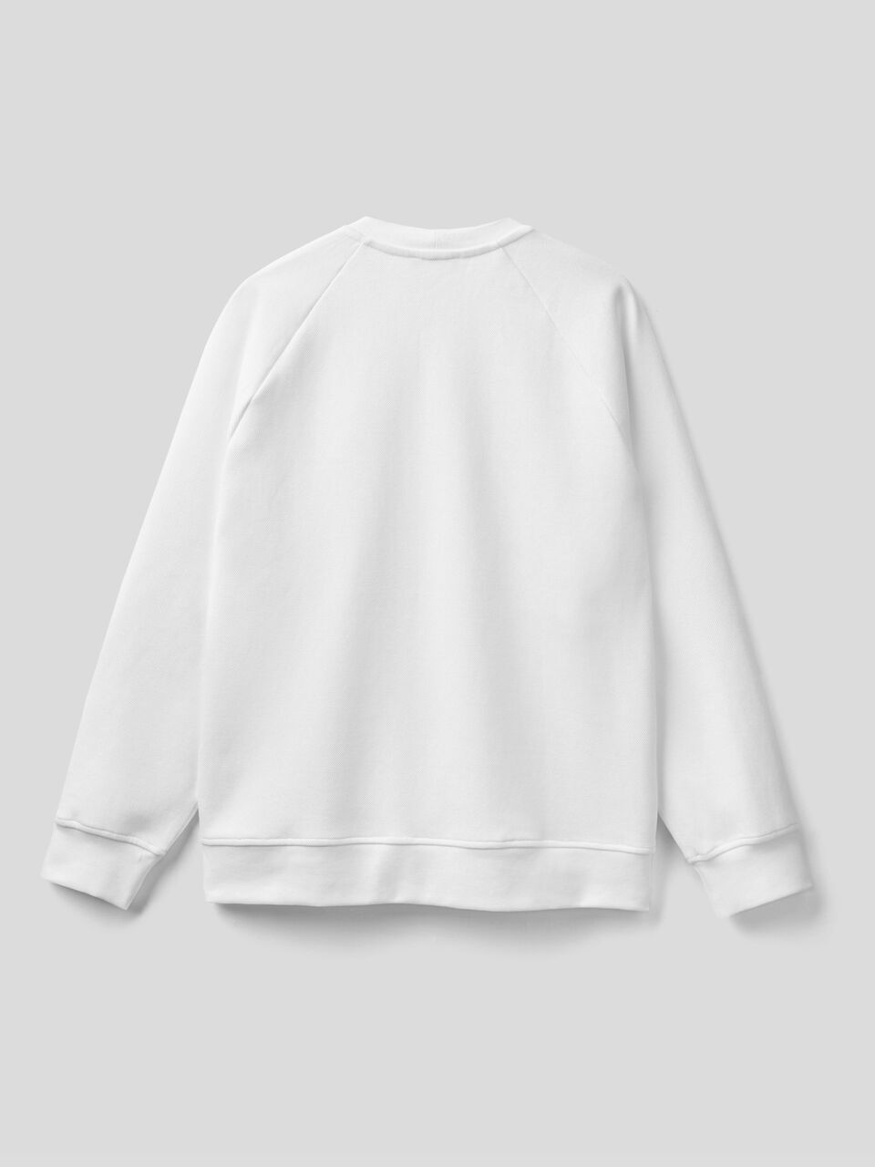 Lightweight sweatshirt with logo image number 2
