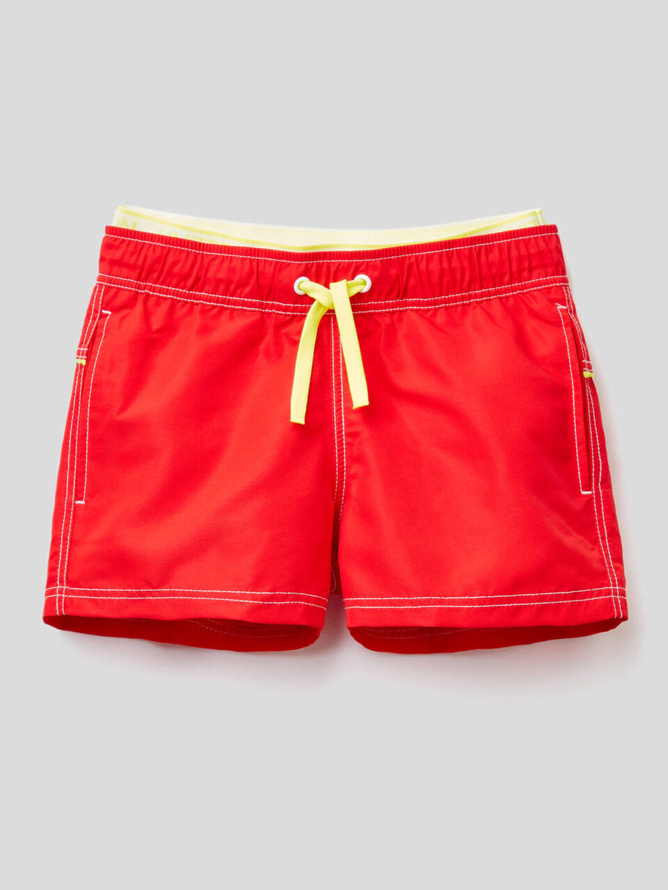Swim trunks with double waist image number 1