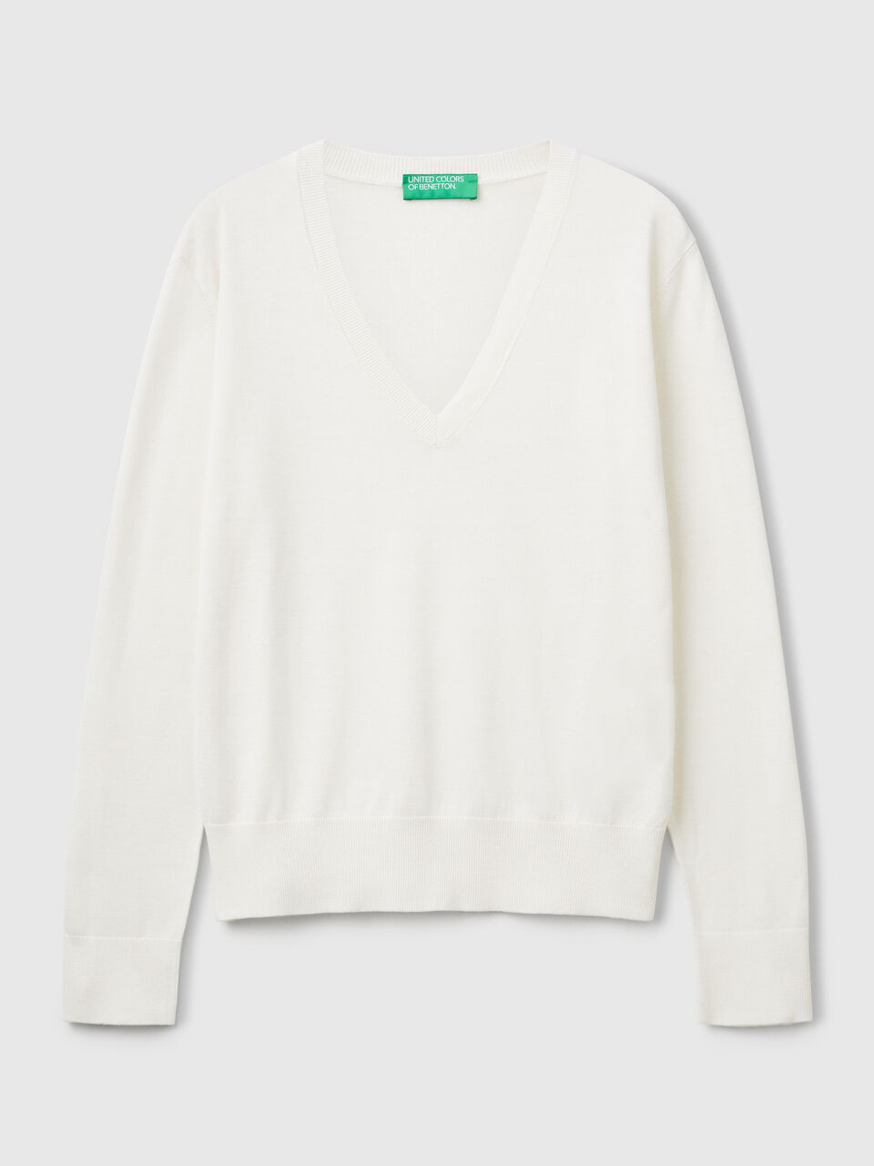 V NECK SWEATER L/S Women image number null