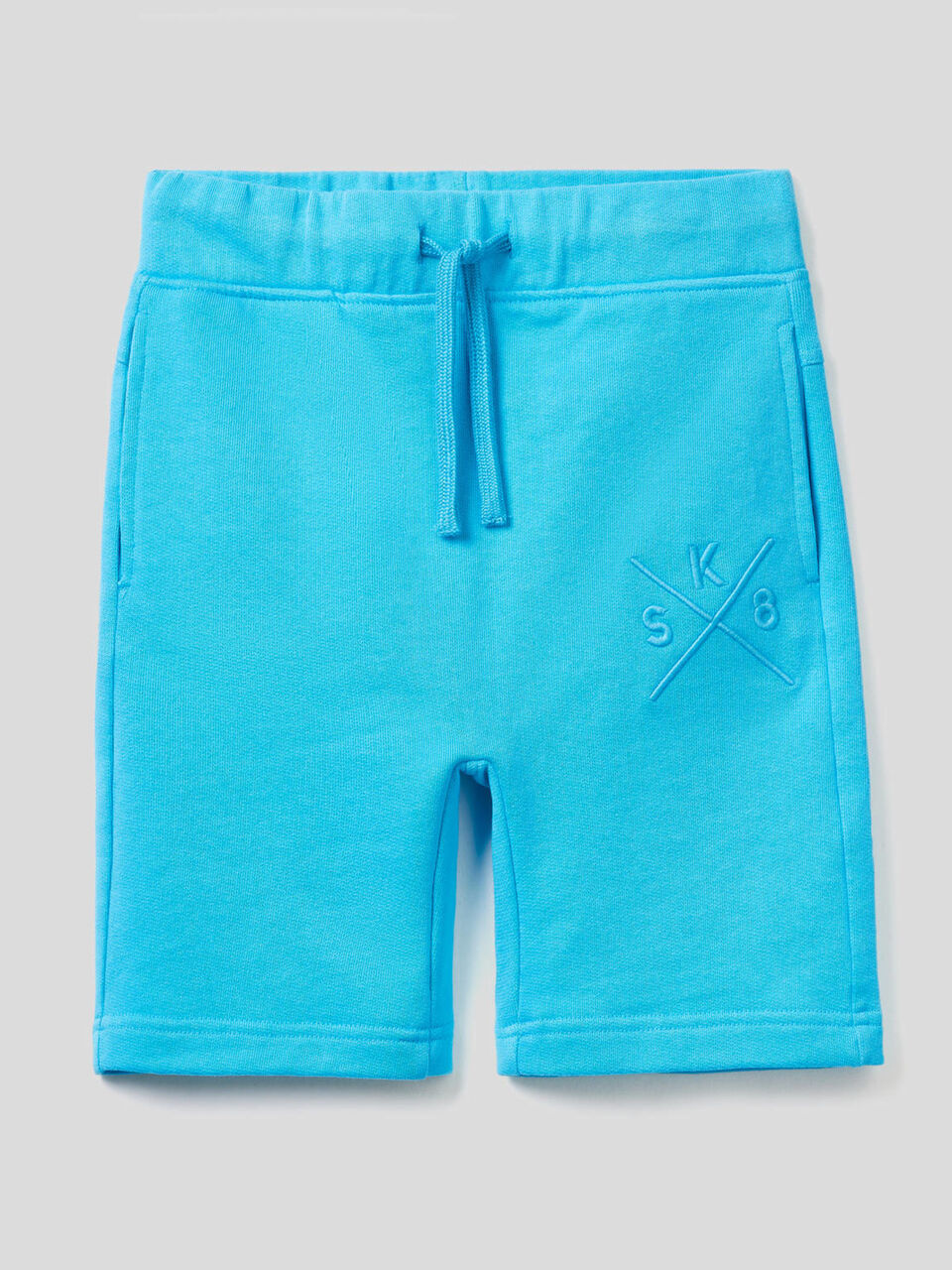 Sweat bermudas with embroidery image number 1