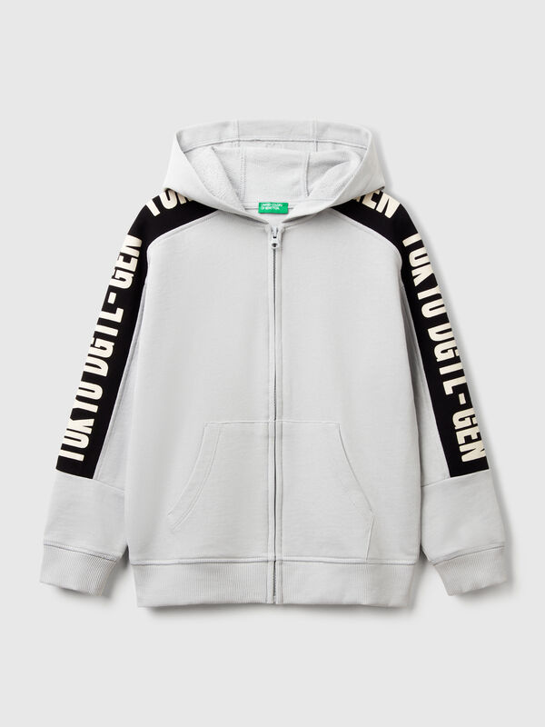 Oversized fit sweatshirt with bands Junior Boy