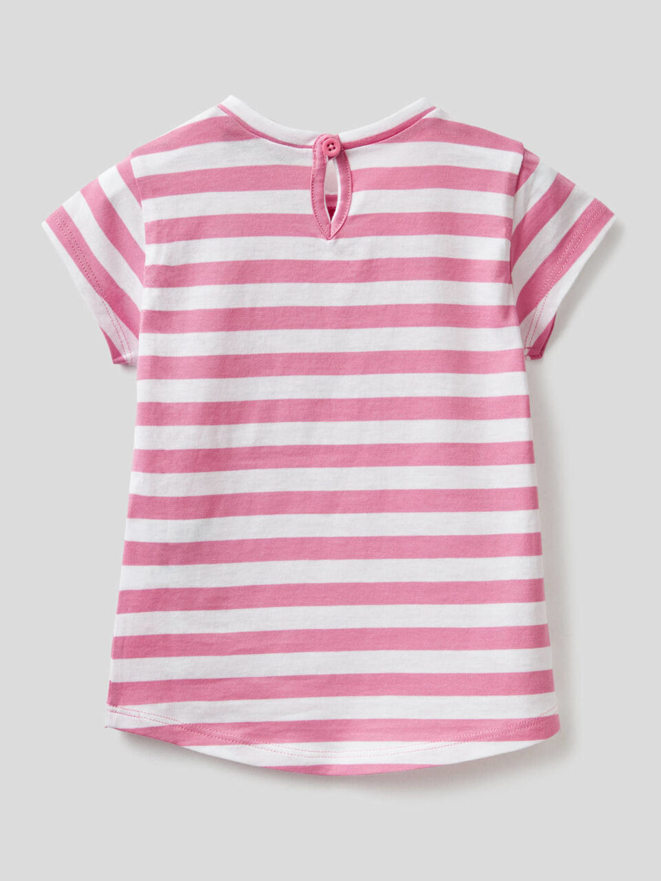 Striped t-shirt in 100% cotton image number 2