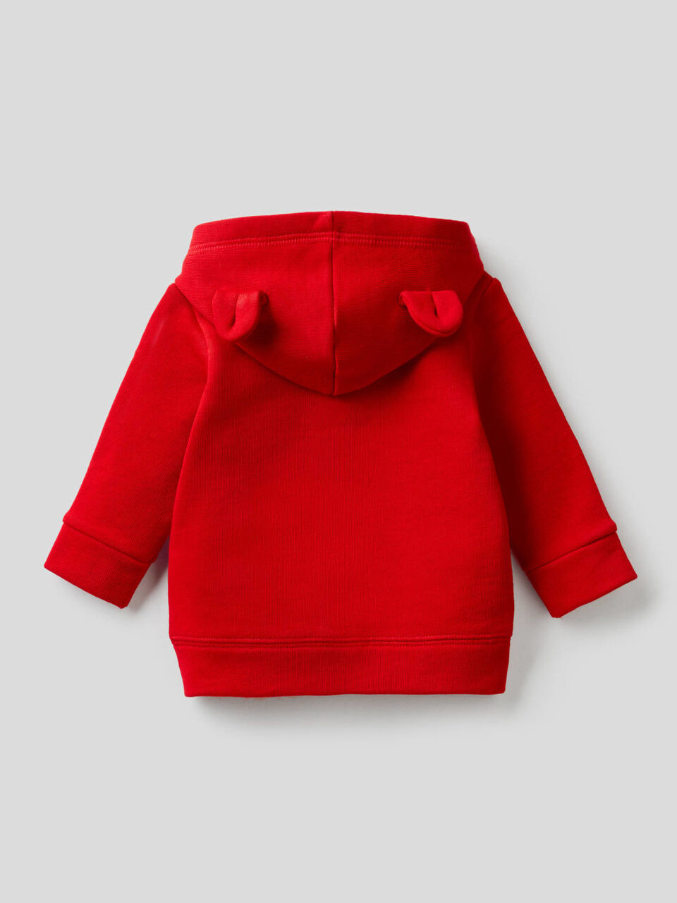 Sweatshirt with hood in organic cotton image number 2