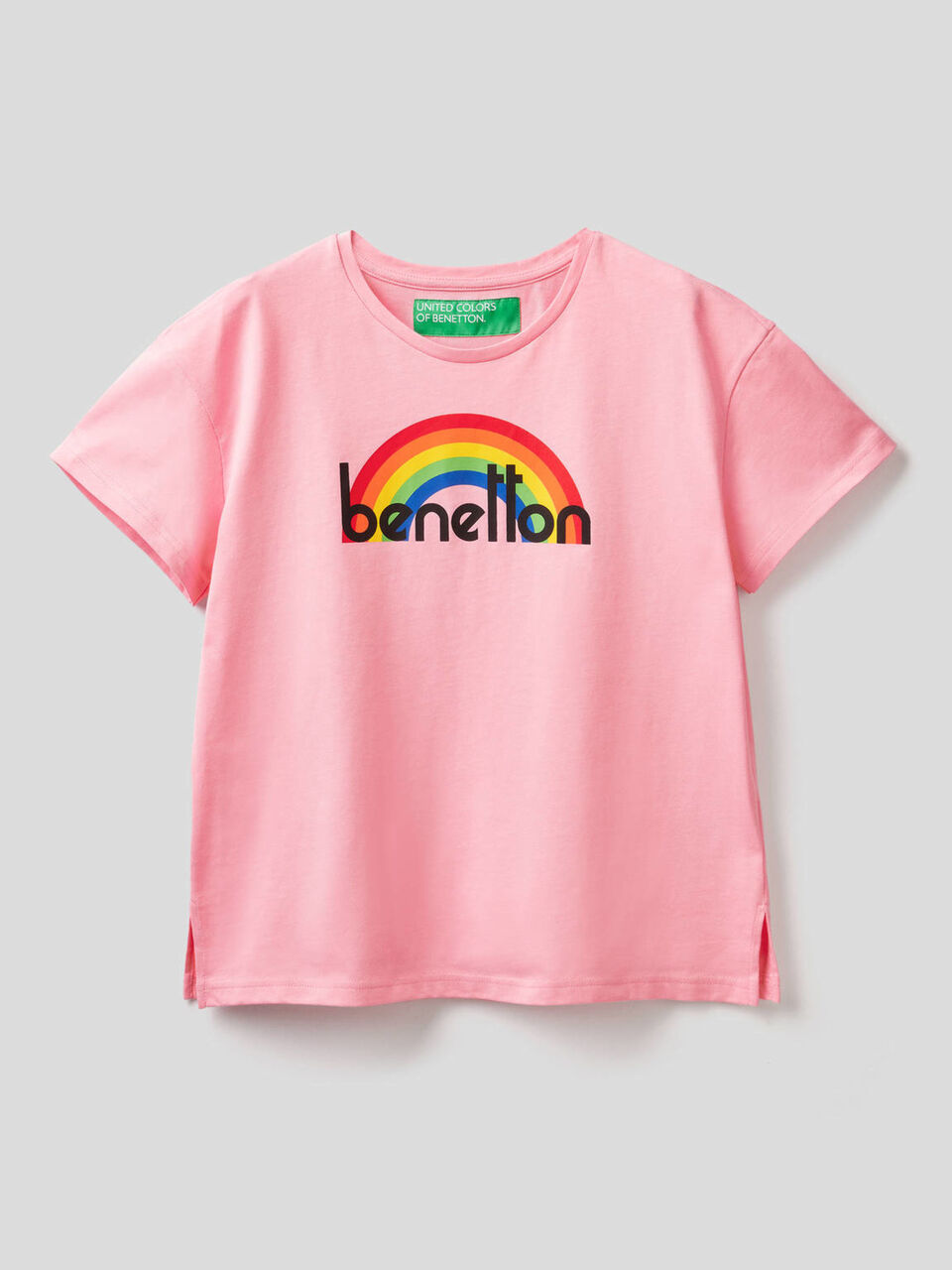 100% cotton t-shirt with print image number 1
