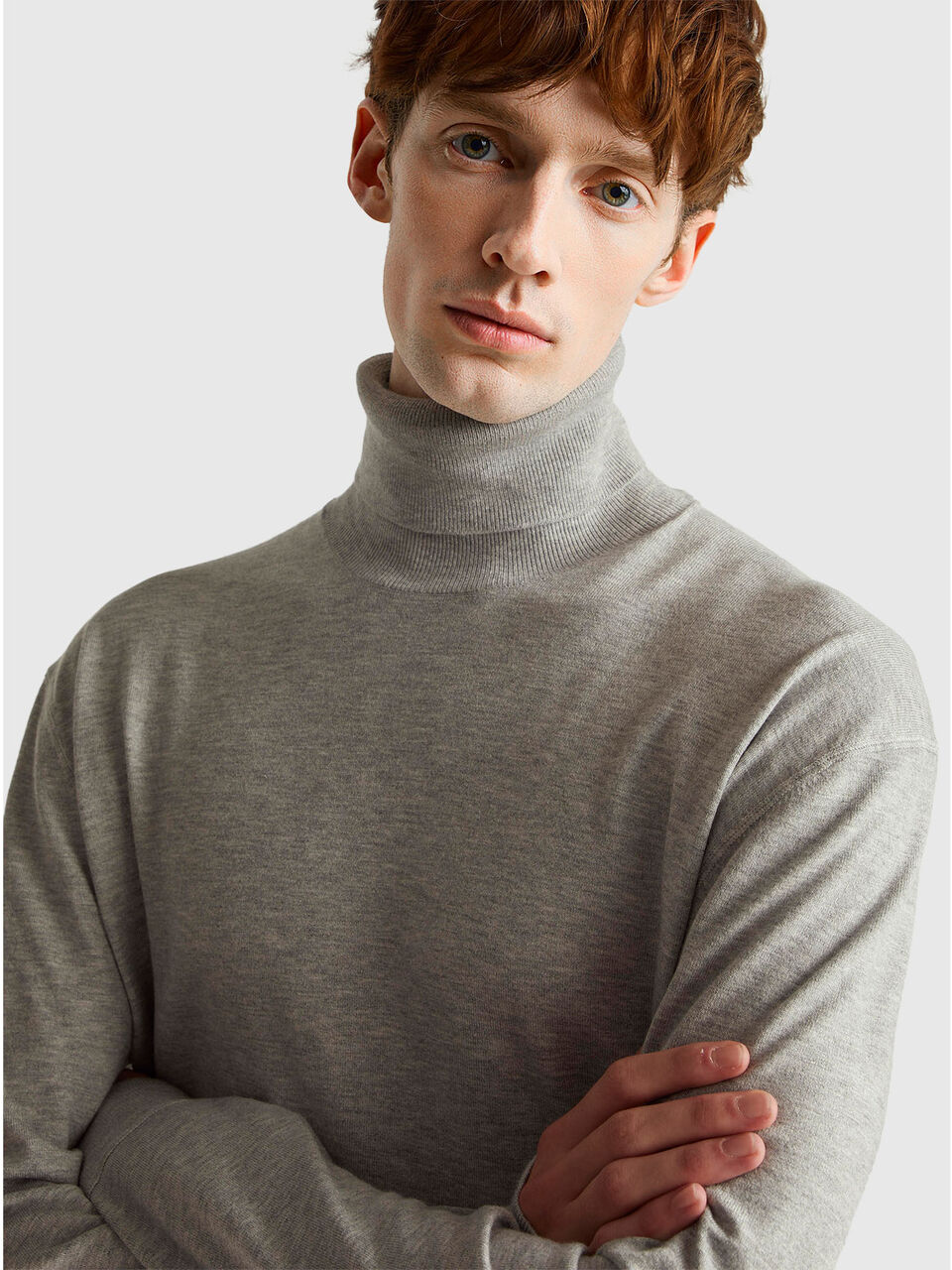 TURTLE NECK SWEATER Men image number null