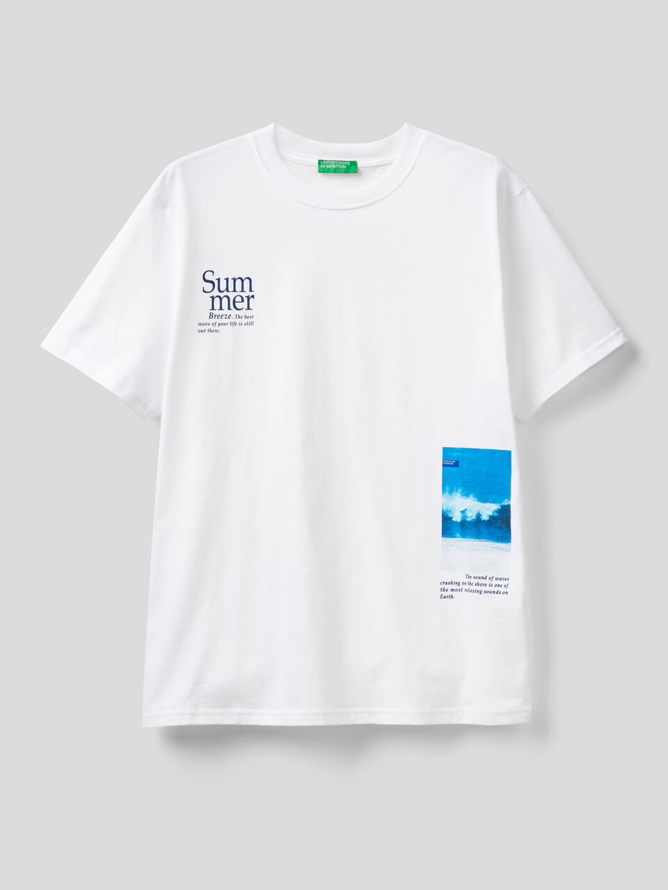 100% cotton t-shirt with print image number 1