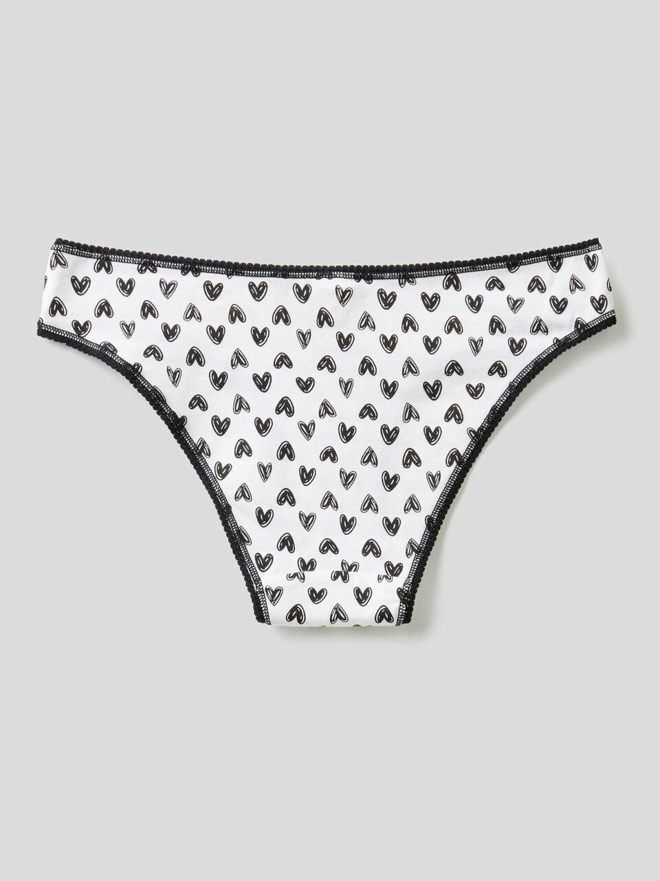 Patterned stretch cotton underwear image number 2