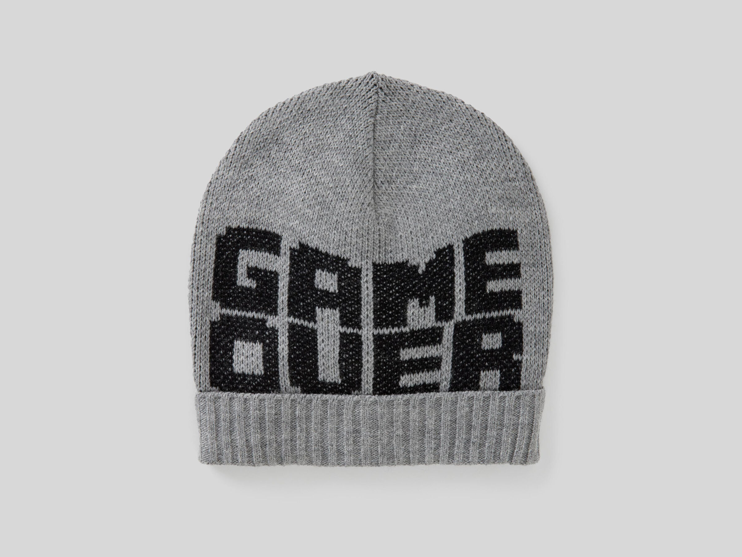 Knit hat with writing image number null