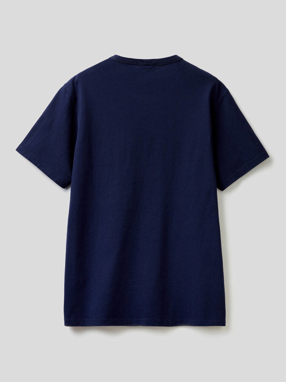 Pure cotton t-shirt with embroidery image number 2