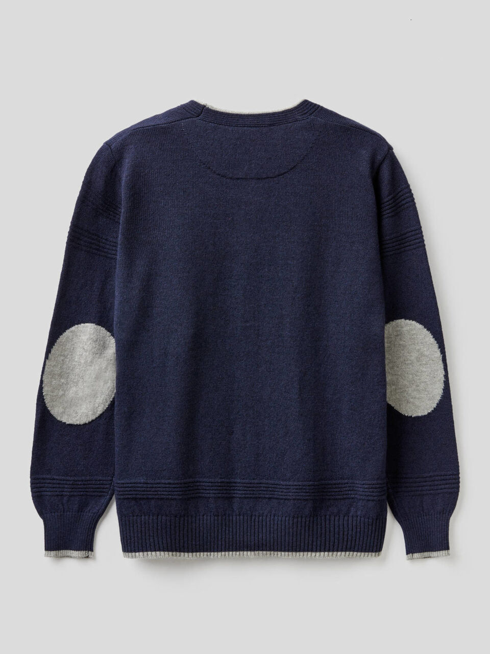 Knit cardigan with patches image number 2