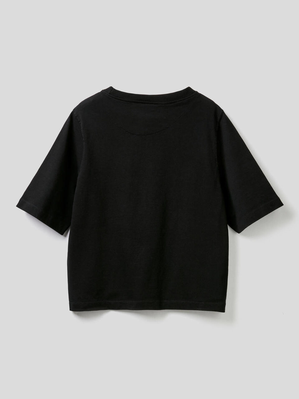 100% cotton boxy fit t-shirt image number 2