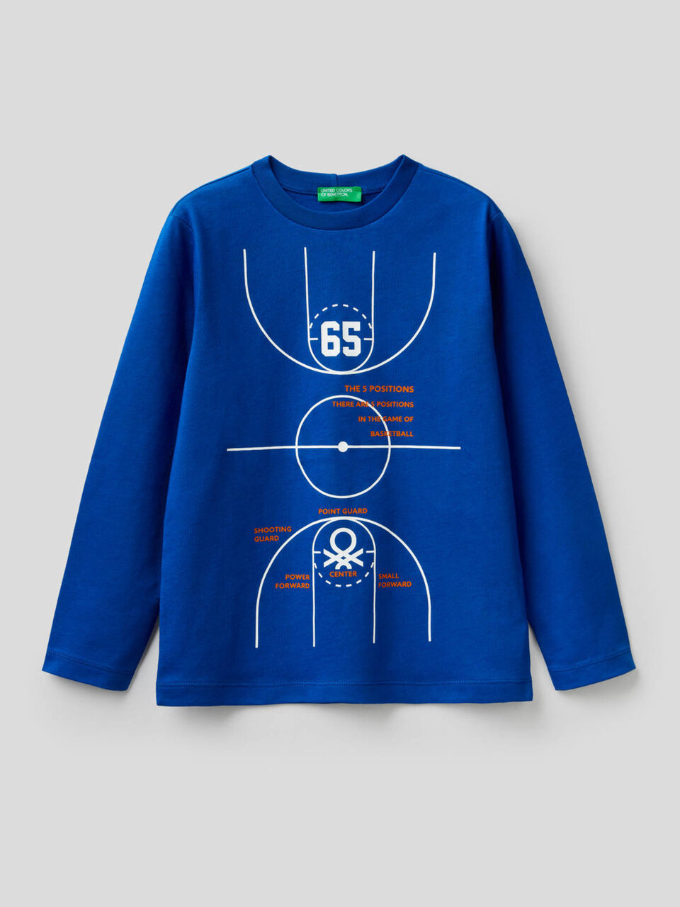 Long sleeve organic cotton t-shirt image number 1
