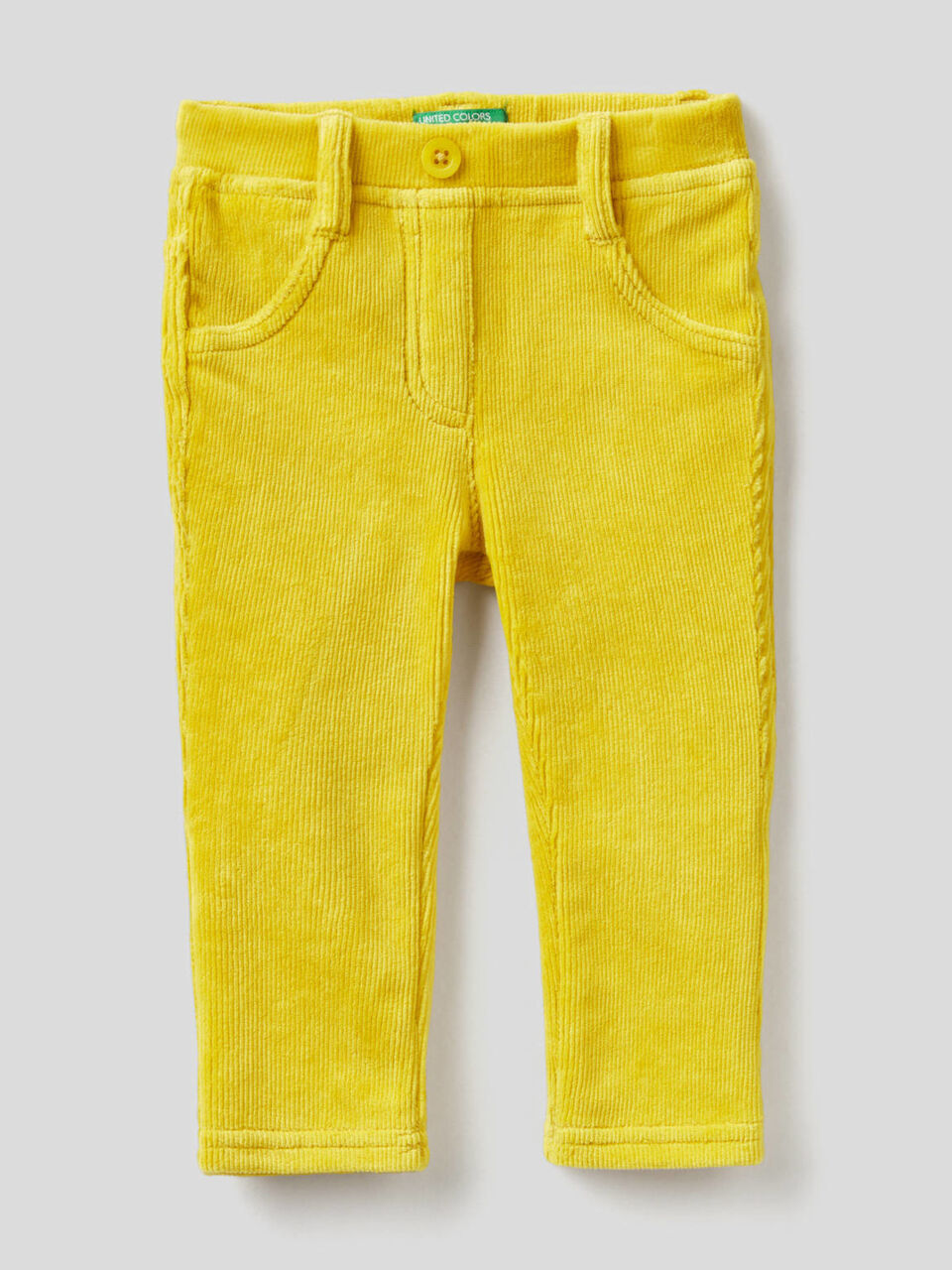 Ribbed chenille trousers image number 1