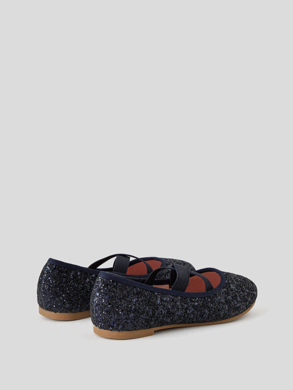Glittery ballet flats image number 2