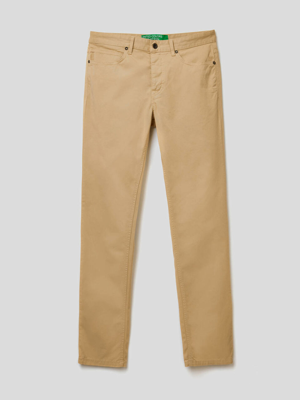 Five pocket slim fit trousers image number 1