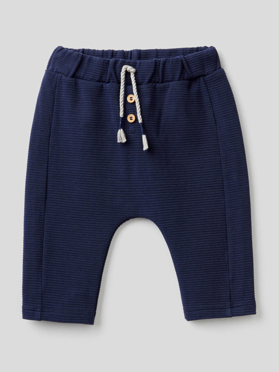 Trousers in stretch organic cotton image number 1