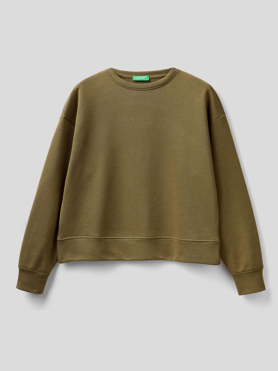 Cotton blend sweatshirt image number 1