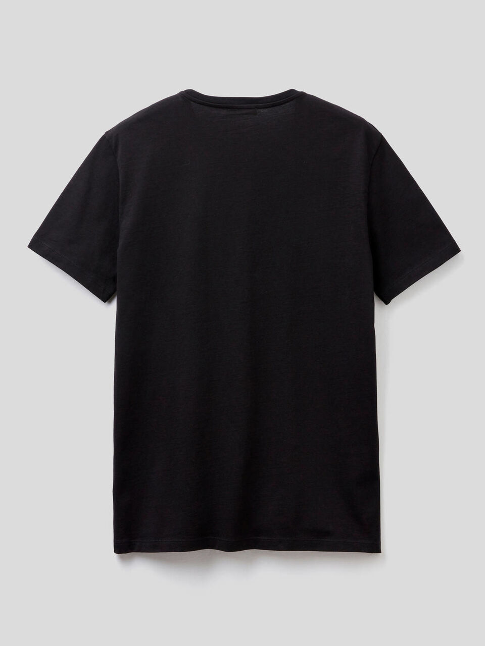 100% cotton t-shirt with slogan Men image number 2