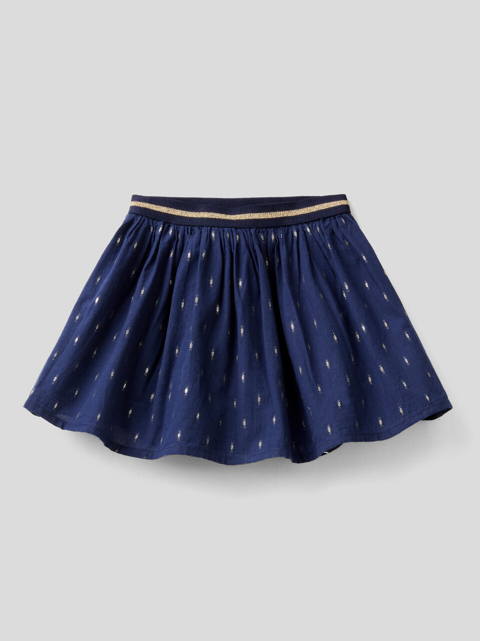 Patterned skirt with lurex image number 1