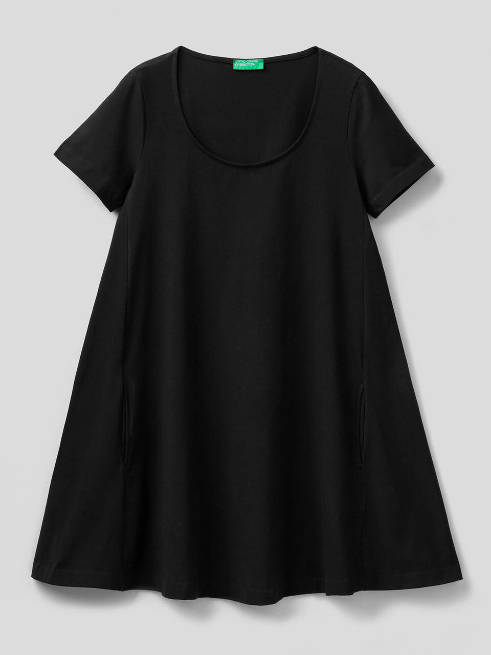 Stretch cotton dress image number 1