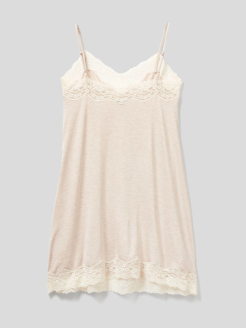 Flowy slip with lace image number 2